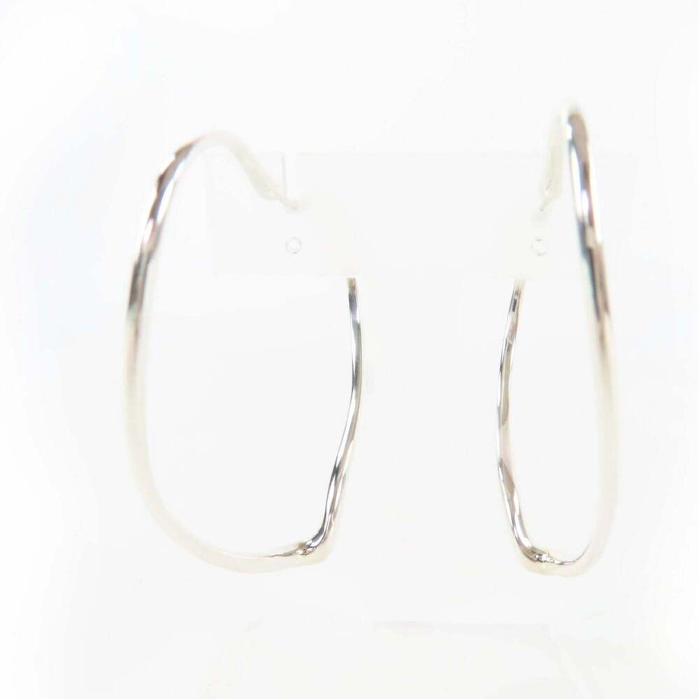 TIFFANY Authentic Silver Heart Earrings - Picture 6 of 8